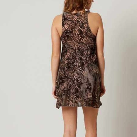 Free People Ellie burnout velvet mini NWT sz Xs - Picture 5 of 7